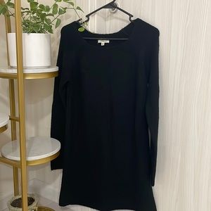 Max studio black women tunic sweater